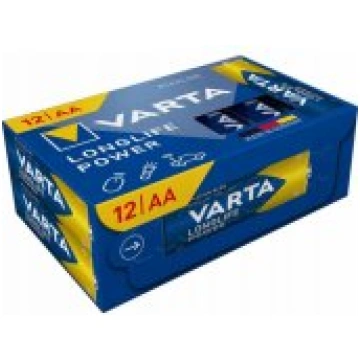 Varta Longlife Power AA 12pcs Baterijas 0490630111