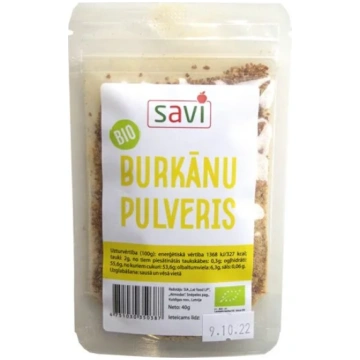 BIO SUBLIMĒTU BURKĀNU PULVERIS, 40 gr
