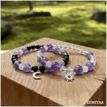 Bracelets Lune-Soleil Amour et Harmonie