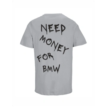 LoudJurmala : Need money Tshirt (BMW) - grey / 2XL