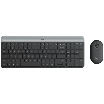 Logitech MK470 Wireless Keyboard and Mouse Graphit