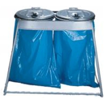 RIKI Dubultais statīvs somām 2x120 l
