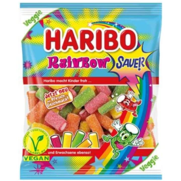 Haribo Rainbow Sauer želejas konfektes 160g
