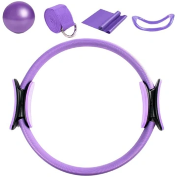 Pilates komplekts, 5-in-1 Pilates gredzens, 25 cm,