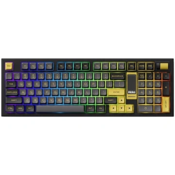 Akko 5098b bezvadu mehāniskā tastatūra ar displeju