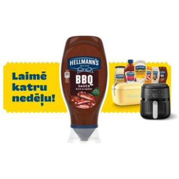 Mērce BBQ oriģinālā HELLMANN'S 430ml - 1