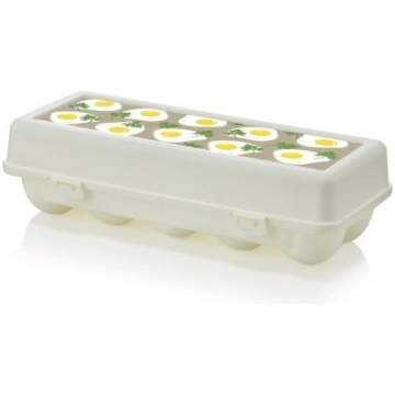 Olu uzglabāšanas plastmasas trauks 10 olām BEraced