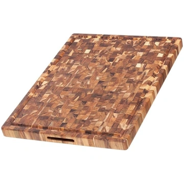 Teakhaus Butcher Block koka kapājamā dēlis ar sula