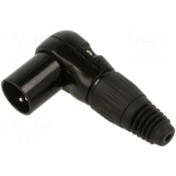 Connector: XLR | plug | male | RAMP | PIN: 3 | ang