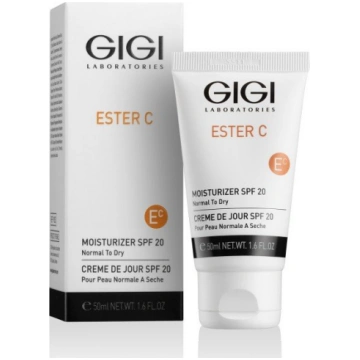 GIGI Ester C- Mitrinošs dienas krēms ar SPF 20 50 