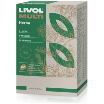 LIVOL MULTI Herba, 100 tabletes