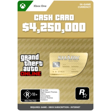 Whale Shark Card GTA Online (Xbox One) Microsoft