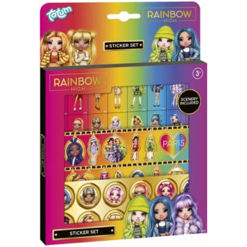 TOTUM RAINBOW HIGH uzlīmju komplekts, 620407