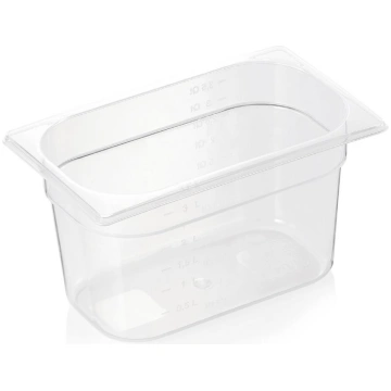 Marmīts Was Container, caurspīdīga krās., poliprop