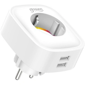 Viedā rozete Gosund SP112 WiFi 16A ar 2xUSB, Tuya 