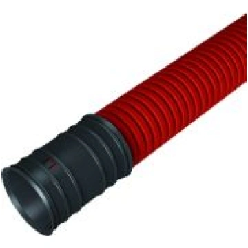 Gofrēta dubultsienu caurule EVOCAB HARD D=75mm/6m,
