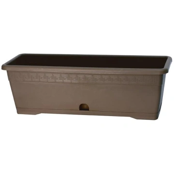 FLOWERPOT LONG WITH PLATE VERSILIA D40 TBSTB040-13