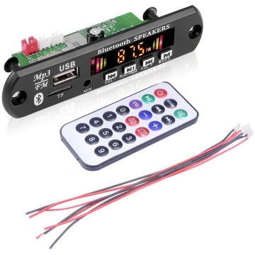 Dekoderis MP3 atskaņotājs Bluetooth 5.0 FM radio T