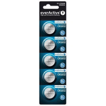 Lithium batteries everActive CR2032 - blister 5 pc