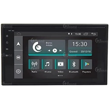 Universāls auto radio Slim 2DIN Android GPS Blueto