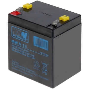 AKUMULATORS 12V/5AH-MW
