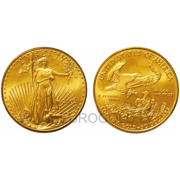 United States 1 oz Gold American Eagle 2002
