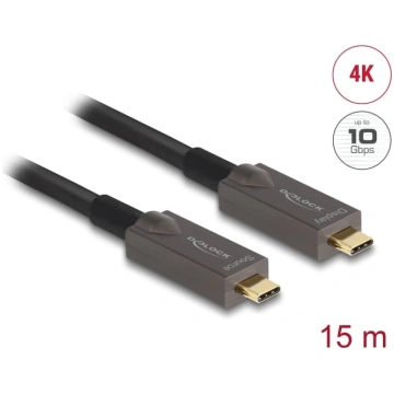 Delock Active Optical USB-C™ 4K Video + Data + PD