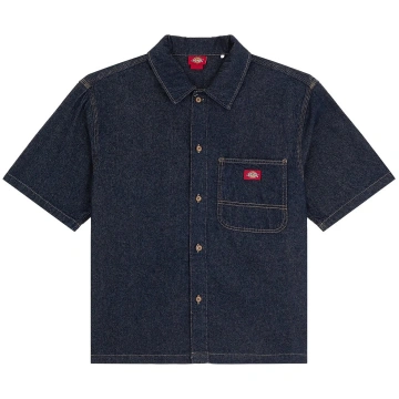 Dickies - Denim Shirt Ss - izmērs XS
