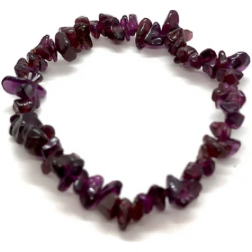 Rokassprādze Granāts Pakistāna / Garnet Chips A SP
