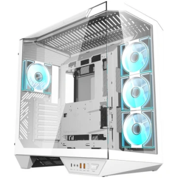 Datora korpuss darkFlash DY470 Midi Tower, balta k