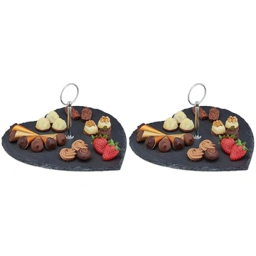 Relaxdays šīfera plate ar sirds formas rokturi – s
