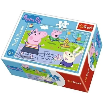 Trefl Puzzle 54 mini Wesoly dzien Swinki Peppy 3 3