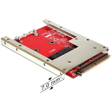 Delock Konverter IDE 44 Pin > mSATA mit 2.5″ Rahme