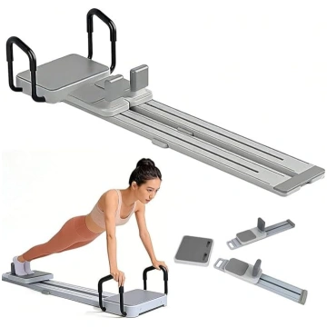 Pilates dēlis un slēpošanas trenažieris, simulēts