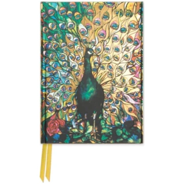 Tiffany: Displaying Peacock (Foiled Pocket Journal