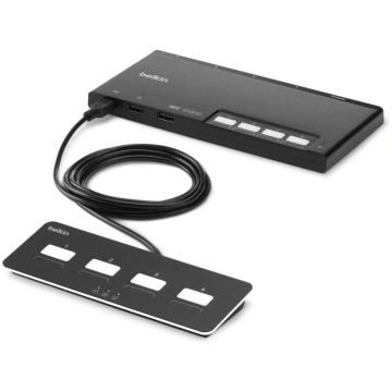 Belkin Kvm Switch Black F1DN004MOD-KM-4