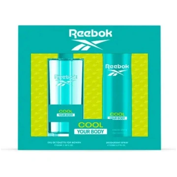 Reebok Cool Your Body Women Gift Set 100ml EDT + 1