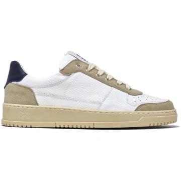LEWIS BASIC PELLE BIANCA BLU SABBIA BRAND SILVER&a