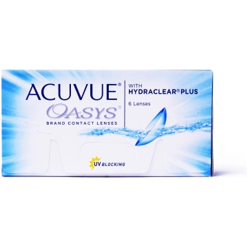 ACUVUE OASYS® with HYDRACLEAR® PLUS (6 lēcas)