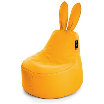Bērnu sēžammaiss Qubo™ Baby Rabbit, gobelēns, tumš