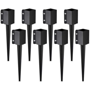 VEVOR 8-Pack Fence Post Enkuri, 61×10.2×10.2 cm Ze