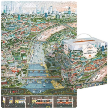 Puzzle - Varšavas pilsēta, 1000 d. CzuCzu