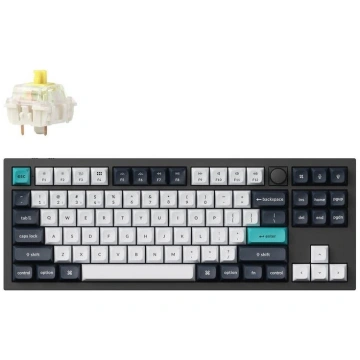 KEYBOARD WRL Q3 MAX RGB/CARBON BLACK Q3M-M4 KEYCHR