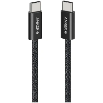 Kabelis Anker Zolo USB-C to USB-C Cable 240W Black