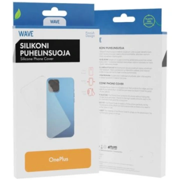 Wave silikonisuoja OnePlus 12 kirkas ( WAVE SC OP 