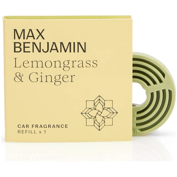 MAX BENJAMIN Lemongrass & Ginger Auto aromāts Refi