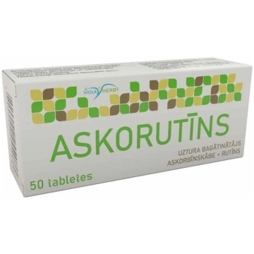 ASKORUTĪNS tab. N50 VIOLAHERB Viola Farma