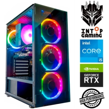 Stacionārs dators Intop i5-14400F, 250 GB, DDR5 16
