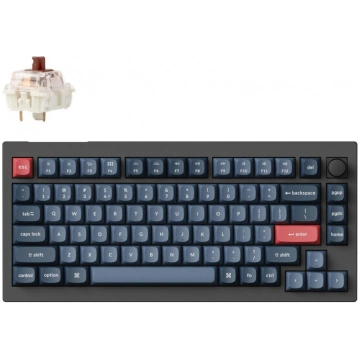 KEYBOARD WRL V1 MAX RGB/CARBON BLACK V1M-D3 KEYCHR