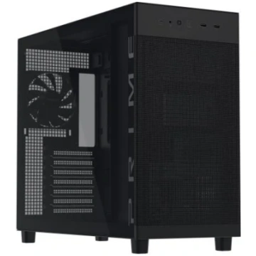 Case ASUS ATX/micro ATX/Mini-ITX Black/Transparent